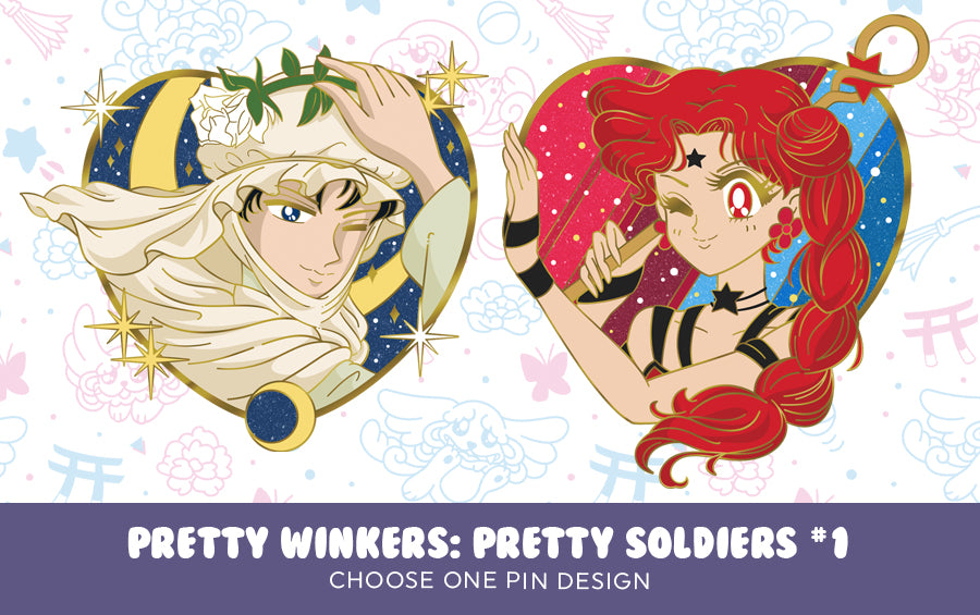 Pretty Winkers Club #1 • Pretty Soldier Collection • Single Pin Subscription