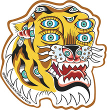 All Seeing Eyes Tiger Sticker