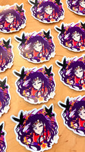 Shrine Guardian Pretty Winker • Waterproof Vinyl Glitter Sticker