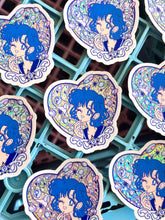 Bubble Baby Pretty Winker • Waterproof Vinyl Glitter Sticker