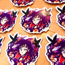 Shrine Guardian Pretty Winker • Waterproof Vinyl Glitter Sticker