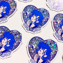 Bubble Baby Pretty Winker • Waterproof Vinyl Glitter Sticker
