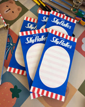 SkyFlakes 3”x 6” Notepad • Filipinx Risograph Stationery
