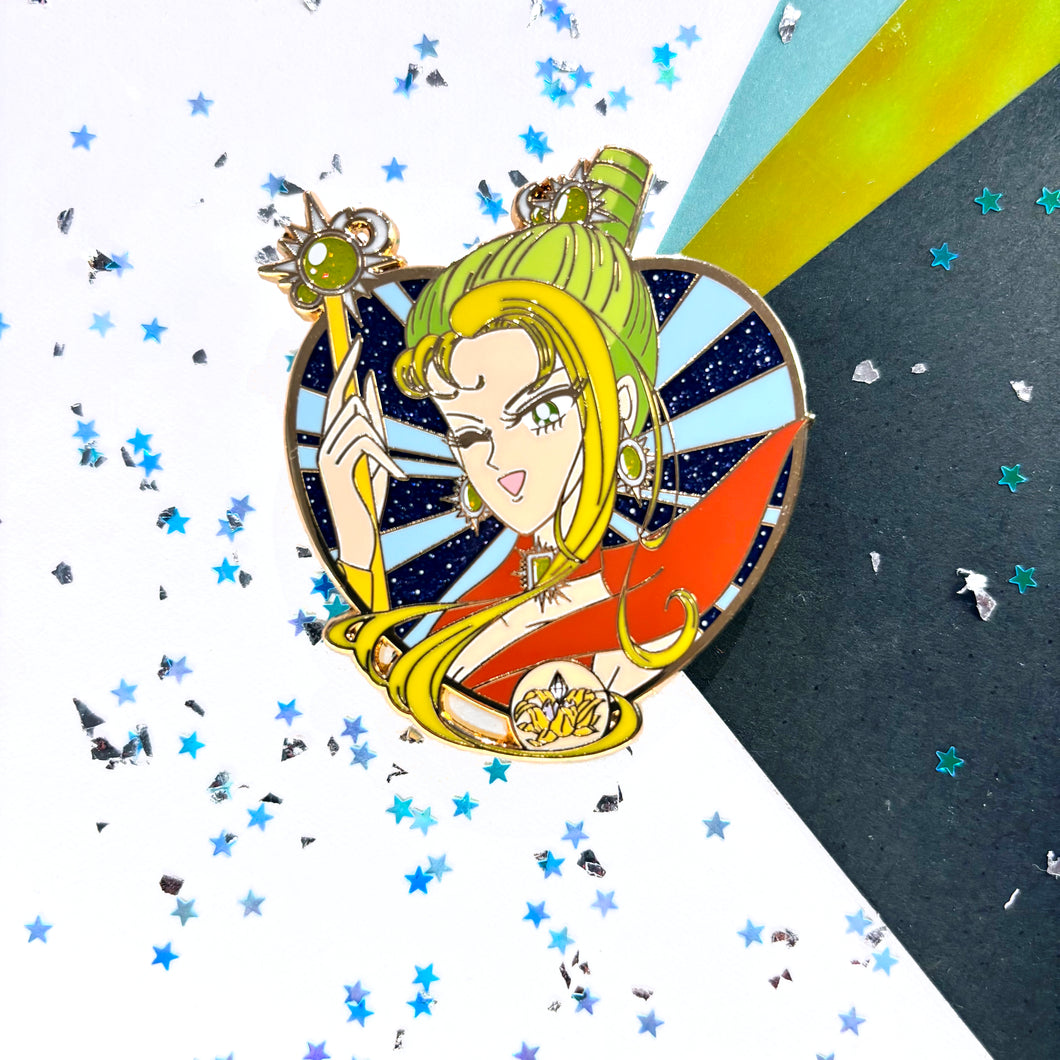 Star Gardener Enamel Pin