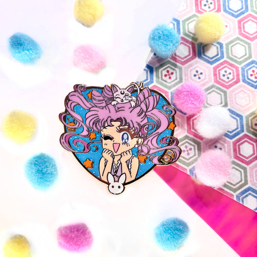 Alternate Heroine • Pretty Winkers Enamel Pin