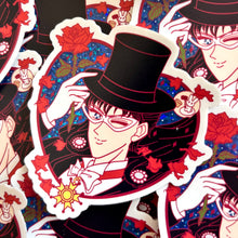 Masked Supporter Pretty Winker • Waterproof Vinyl Glitter Sticker