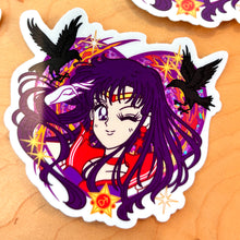 Shrine Guardian Pretty Winker • Waterproof Vinyl Glitter Sticker