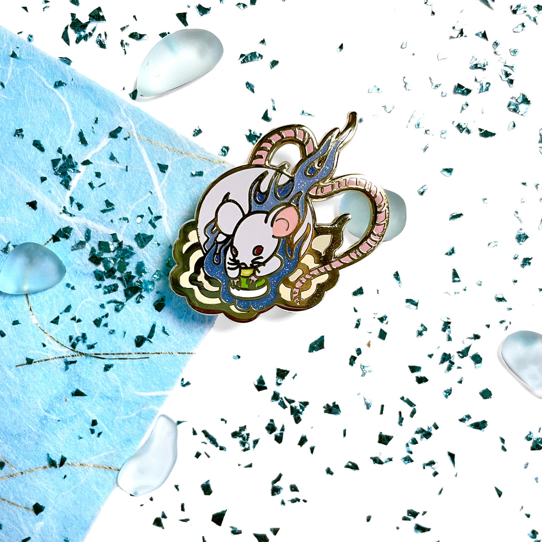 Nezumi ni Houju (Rat with Jewel) • Cool 😎 Enamel Pin