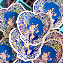Bubble Baby Pretty Winker • Waterproof Vinyl Glitter Sticker