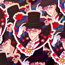 Masked Supporter Pretty Winker • Waterproof Vinyl Glitter Sticker