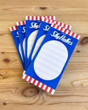 SkyFlakes 3”x 6” Notepad • Filipinx Risograph Stationery