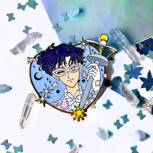 Earth King Enamel Pin