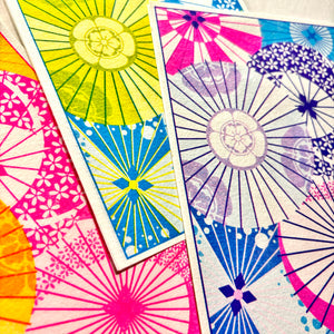 Parasol / Kasa • 5x7" Risograph Art Print