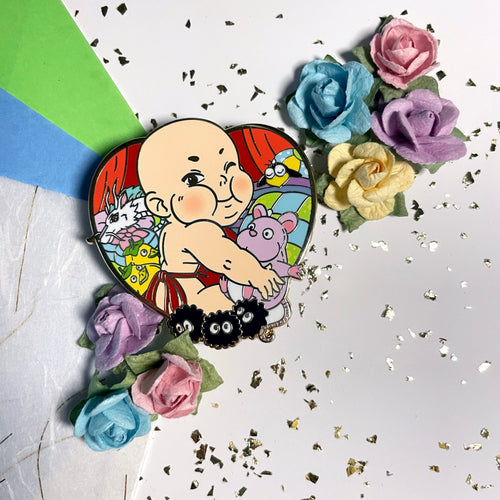 Spoiled Baby Mouse Enamel Pin