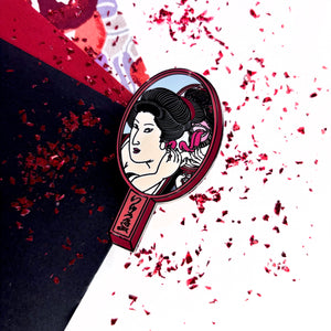 Kuchi Onna Yokai Club Pin