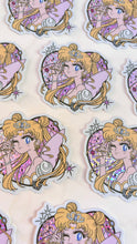 Moon Queen Supreme V2 Pretty Winker • Waterproof Vinyl Glitter Sticker