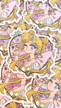 Moon Queen Supreme V2 Pretty Winker • Waterproof Vinyl Glitter Sticker