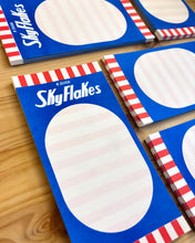 SkyFlakes 3”x 6” Notepad • Filipinx Risograph Stationery