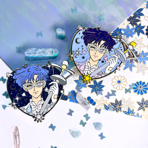 Earth King Enamel Pin