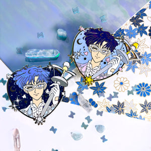 Earth King Enamel Pin