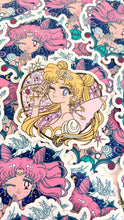 Moon Queen Supreme V2 Pretty Winker • Waterproof Vinyl Glitter Sticker