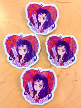 Fire Miko Pretty Winker • Waterproof Vinyl Glitter Sticker