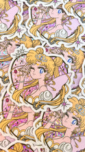 Moon Queen Supreme V2 Pretty Winker • Waterproof Vinyl Glitter Sticker