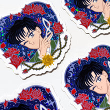 Helpless Hunk Pretty Winker • Waterproof Vinyl Glitter Sticker