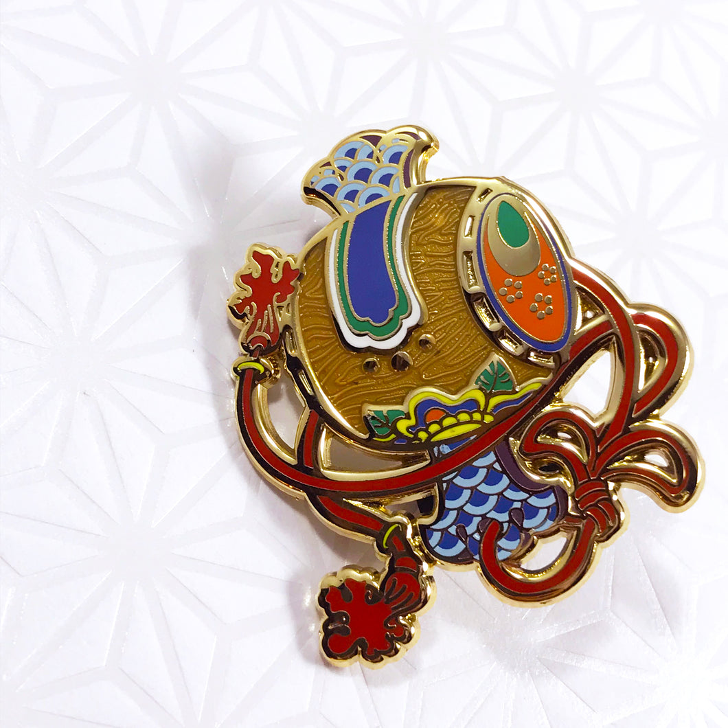 Lucky Hammer Japanese Uchideno Kozuchi Enamel Pin