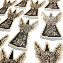 Sphinx Cat • 3.75" Matte Waterproof Vinyl Sticker