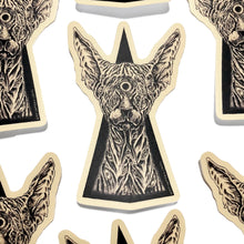 Sphinx Cat • 3.75" Matte Waterproof Vinyl Sticker