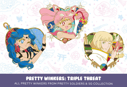 Pretty Winkers Club • Pretty Soldier x SG • Triple Pin Subscription