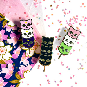 Nyango Kitty Dango Pins