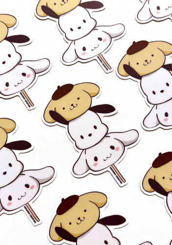 Sweet Doggos Characters Dango • 3” Matte Waterproof Vinyl Sticker