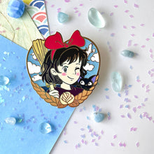 Delivery Girl Enamel Pin