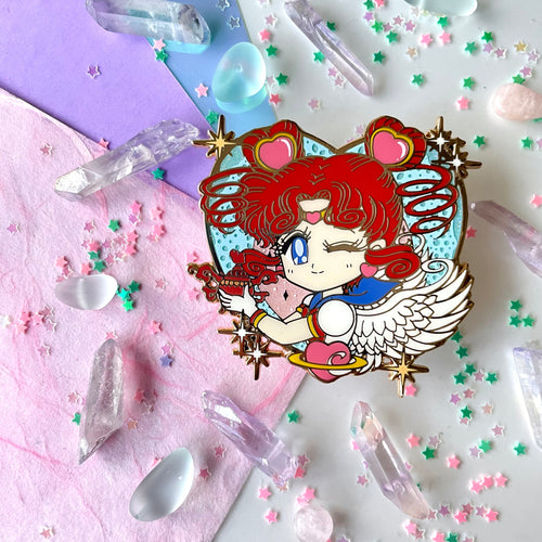 Cosmic Cheerleader Enamel Pin