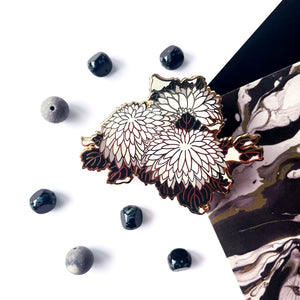 Kiku / Chrysanthemum #1 Enamel Pin