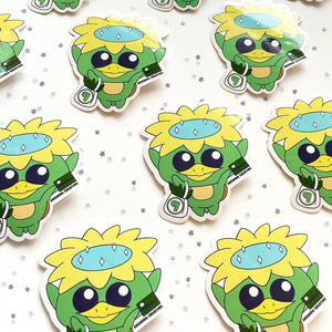 Kyuu-chan Shopping Spree • 3" Glossy Waterproof Vinyl Sticker