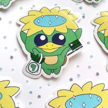Kyuu-chan Shopping Spree • 3" Glossy Waterproof Vinyl Sticker