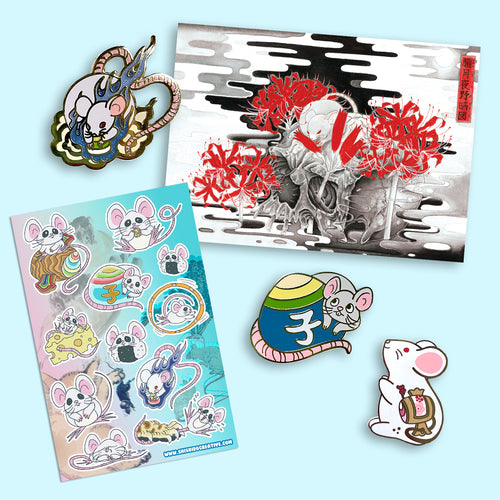Pin Set • Rat Set