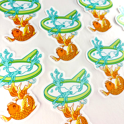 Kingyo Sticker • Waterproof Vinyl Sticker