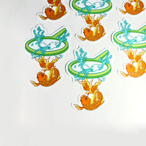 Kingyo Sticker • Waterproof Vinyl Sticker