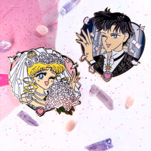 Wedding Cutie Moon Enamel Pin