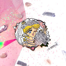 Wedding Cutie Moon Enamel Pin