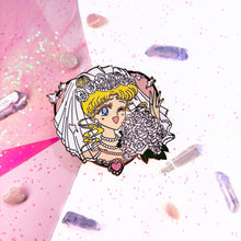 Wedding Cutie Moon Enamel Pin