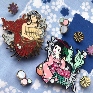 Umi Geisha Mermaid• Mermay Collab Pin