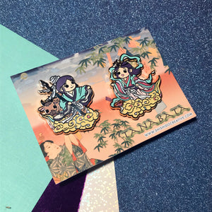 Tanabata Orihime & Hikoboshi Enamel Pin Set