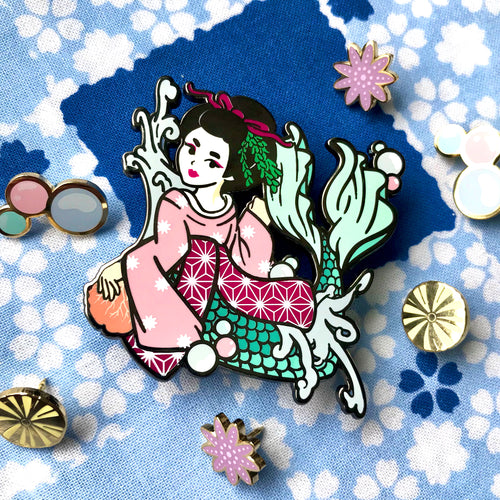 Umi Geisha Mermaid• Mermay Collab Pin