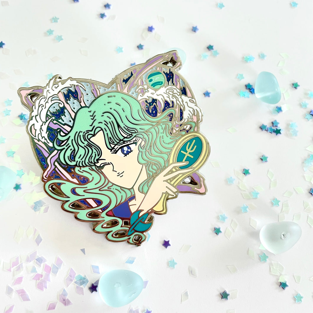 Reflecting Beauty Enamel Pin