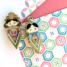 Hina Matsuri Doll Girl’s Day Enamel Pin Set